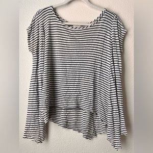 Pins and Needles Cropped Striped Top